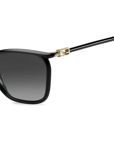 Shop Fendi Women's 60mm Square Sunglasses In Black