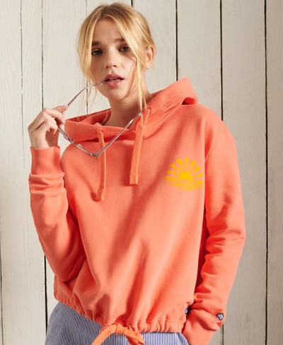 Superdry Cali Surf Overhead Hoodie In Orange | ModeSens