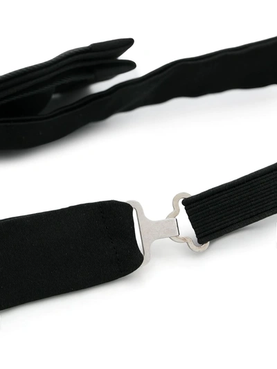Shop Dsquared2 Silk Bow Tie In Black
