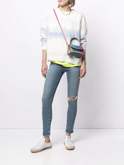 Citizen Of Humanity Cropped Skinny Cut Jeans In Blue