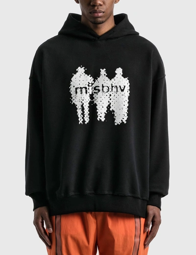 Shop Misbhv Raster Hoodie In Black