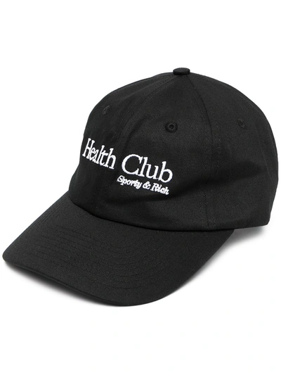 SPORTY AND RICH HEALTH CLUB BASEBALL CAP 