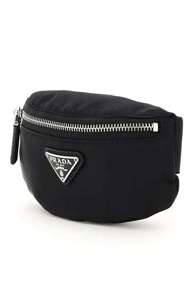 Shop Prada Wrist Pouch Trick In Black