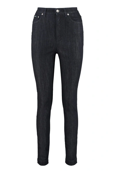 Shop Dolce & Gabbana Grace 5-pocket Jeans In Denim