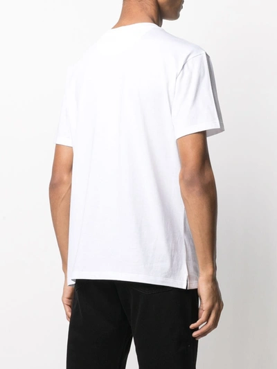 Shop Valentino Vltn Cotton T-shirt In White