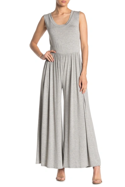 West Kei Sleeveless Wide Leg Jumpsuit In Grey | ModeSens