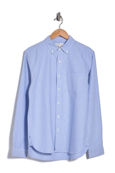 Shop Alex Mill Regular Fit Oxford Shirt In Blue