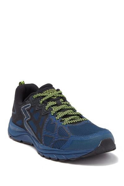 Shop 361 Degrees Denali Wide Running Shoe In Nvy/blk