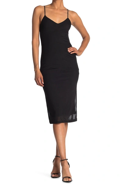 Shop Afrm Hessler Sleeveless Dress In Noir