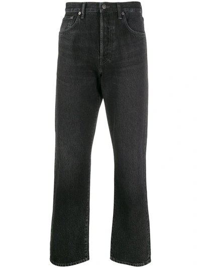 Shop Acne Studios Vintage Jeans In Black