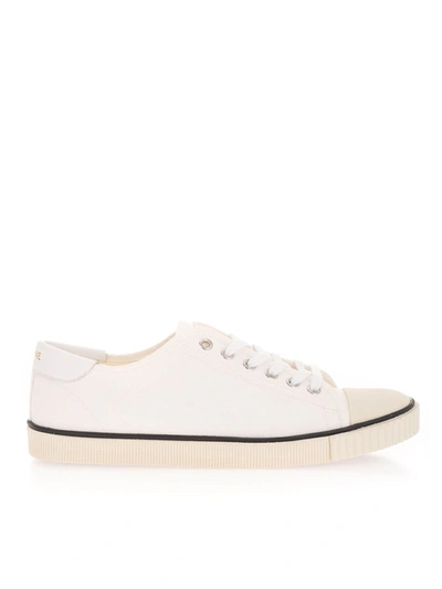 Shop Celine Blank Sneakers In White