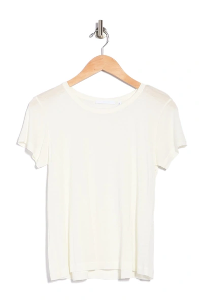 Shop Helmut Lang Drapey T-shirt In Wht