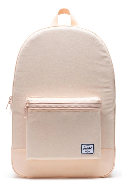Shop Herschel Supply Co Cotton Casuals Daypack Backpack In Apricot Pastel