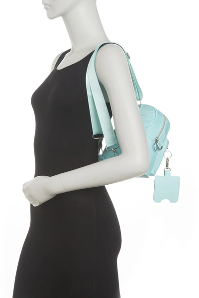 Shop Madden Girl Mini Backpack & Mask Set In Seafoam