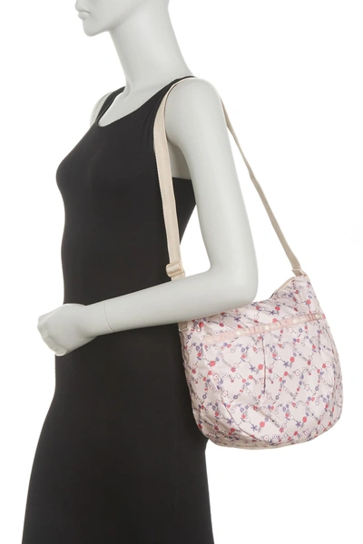 Lesportsac Patterned Pleat Hobo Bag In Hudson Heart ModeSens