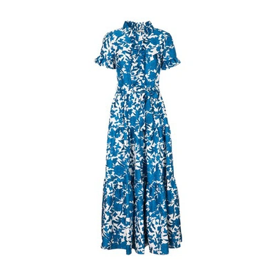 Shop La Doublej Long And Sassy Dress In Lilium Blu