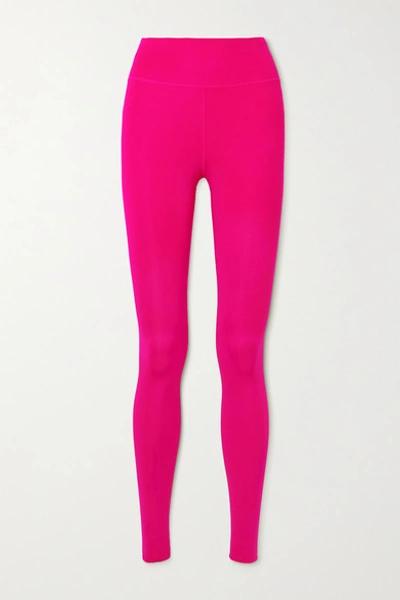 Shop Nike One Luxe Dri-fit Leggings In Pink