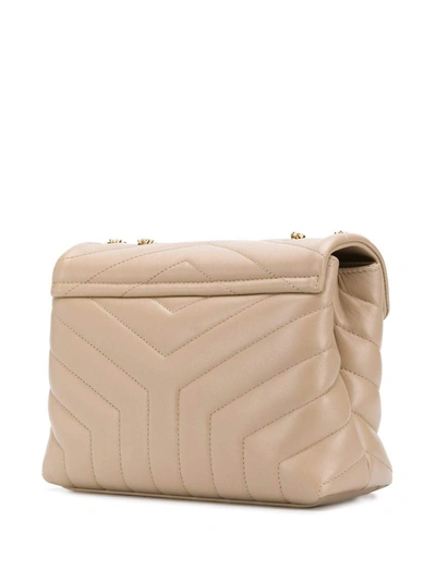 Shop Saint Laurent Bags In Beige