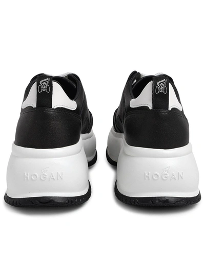 Shop Hogan Sneaker Maxi Active Nera In Black