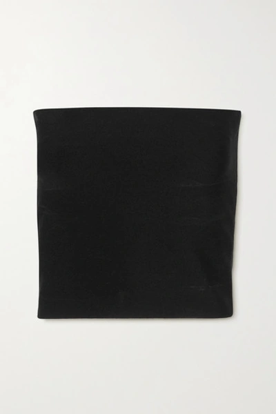 Shop Stella Mccartney Stretch-knit Bandeau Top In Black