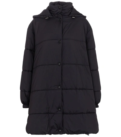 Shop Givenchy Puffer Coat In Black