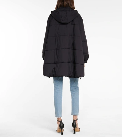 Shop Givenchy Puffer Coat In Black