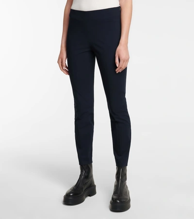 Shop The Row Kosso High-rise Skinny Pants In Blue