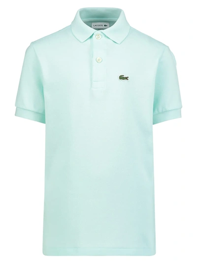 Shop Lacoste Kids Polo Shirt For Boys In Blue