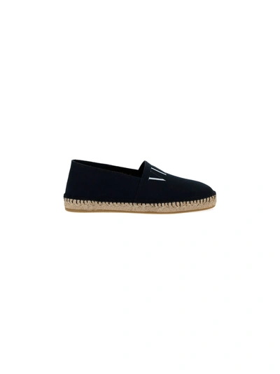 Shop Valentino Espadrilles In Black