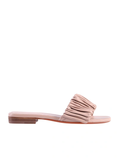 Shop Santoni Fuxia Sandals In Pink