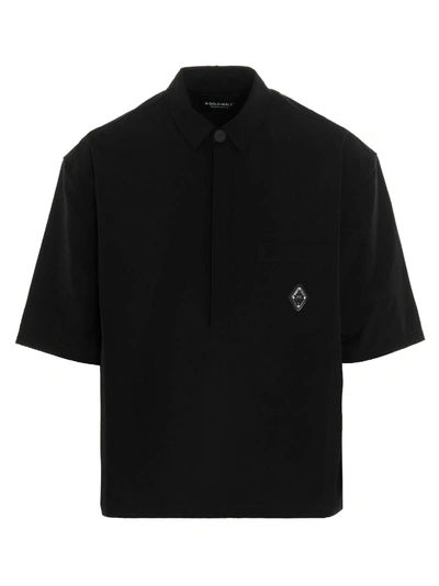 Shop A-cold-wall* A-cold-wall Polo In Black