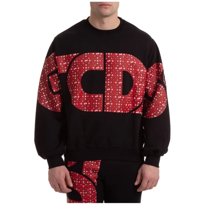Shop Gcds Macro Logo Sweatshirt In Black