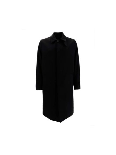 Shop Givenchy Coat In Black