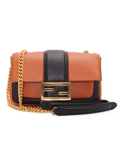 Fendi Baguette Mini Leather Shoulder Bag