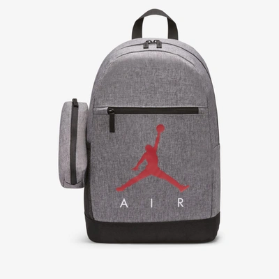Shop Jordan Backpack In Carbon Heather