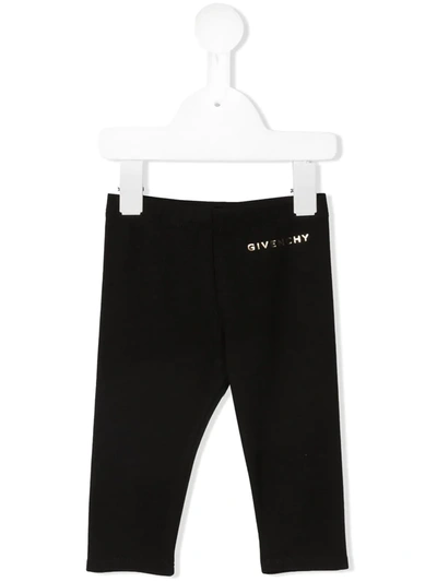 Shop Givenchy Logo-print Track Pants In Black