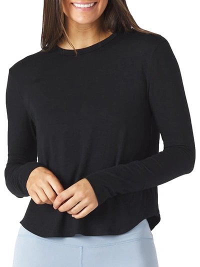 Shop Glyder Electric Knit Top In Black