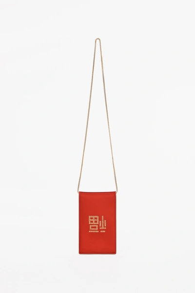 Shop Alexander Wang Wangloc Cny Phone Pouch In Red Multi