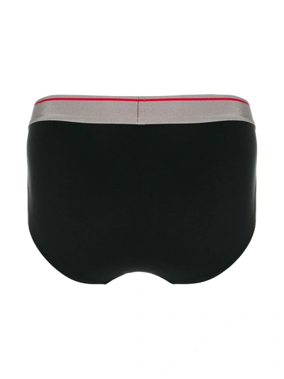 Shop Dsquared2 Logo Band Briefs In Black