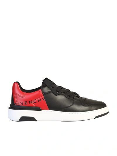 Shop Givenchy Wing Sneakers In Black
