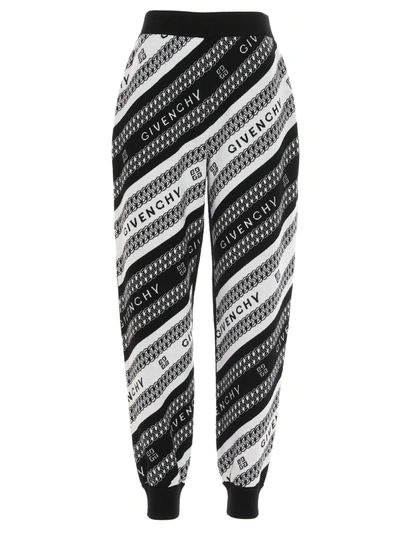 Shop Givenchy Pants In Black & White