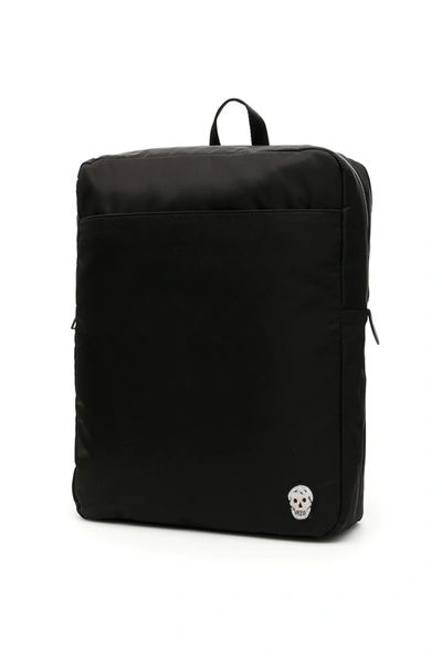 Shop Alexander Mcqueen Harness Backpack In Black (black)