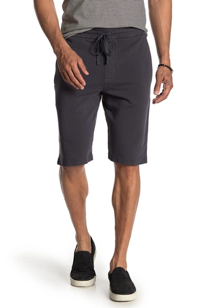 Shop Vince Sweat Shorts In Black