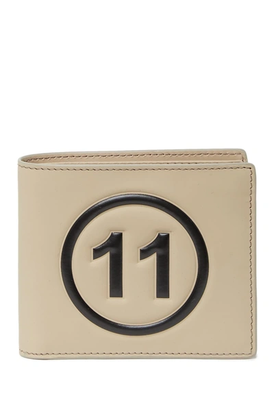 Shop Maison Margiela Portafoglio Bifold Wallet In Sierra T2230