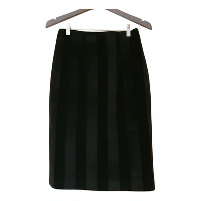 Pre-owned Paper London Mid-length Skirt In Black