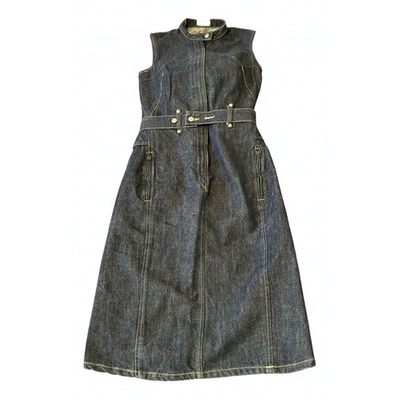 Pre-owned Levi's Mid-length Dress In Blue