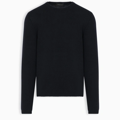 Shop Prada Blue Cashmere Sweater