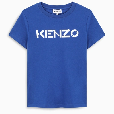 Shop Kenzo Blue T-shirt With Logo