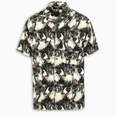 Shop Represent Bull Terrier Short Sleeved Shirt In Multicolor