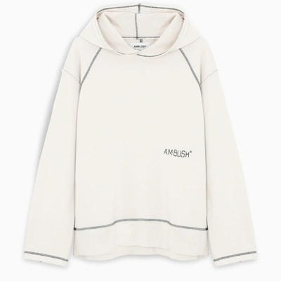 Shop Ambush White Oversize Hoodie